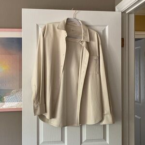 Mother faux leather long sleeve NWOT